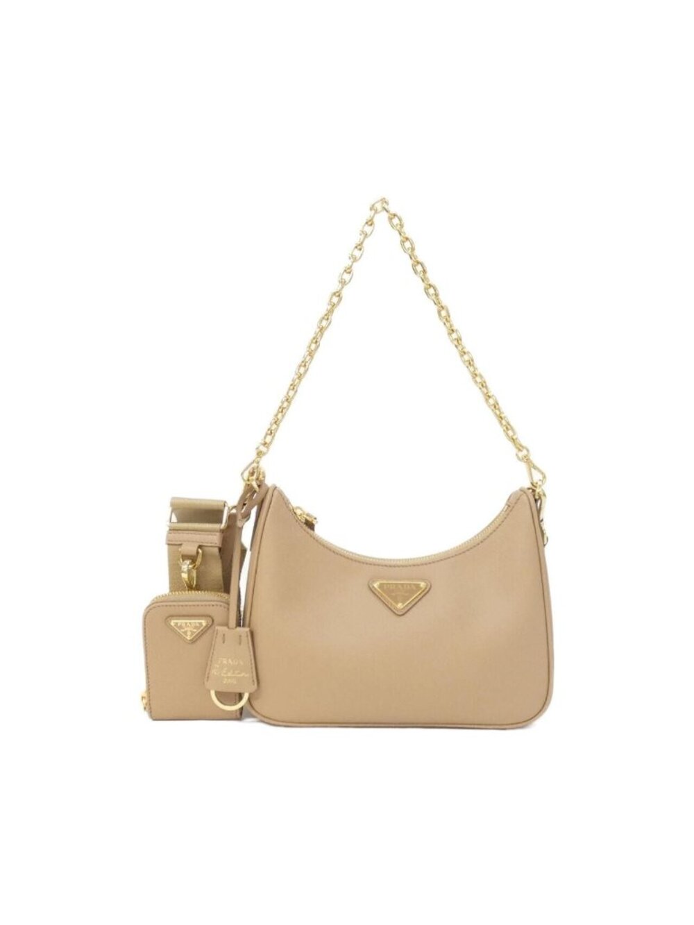 Prada Shoulder Bag Gold